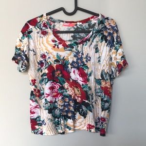 Urban Outfitters floral T-shirt